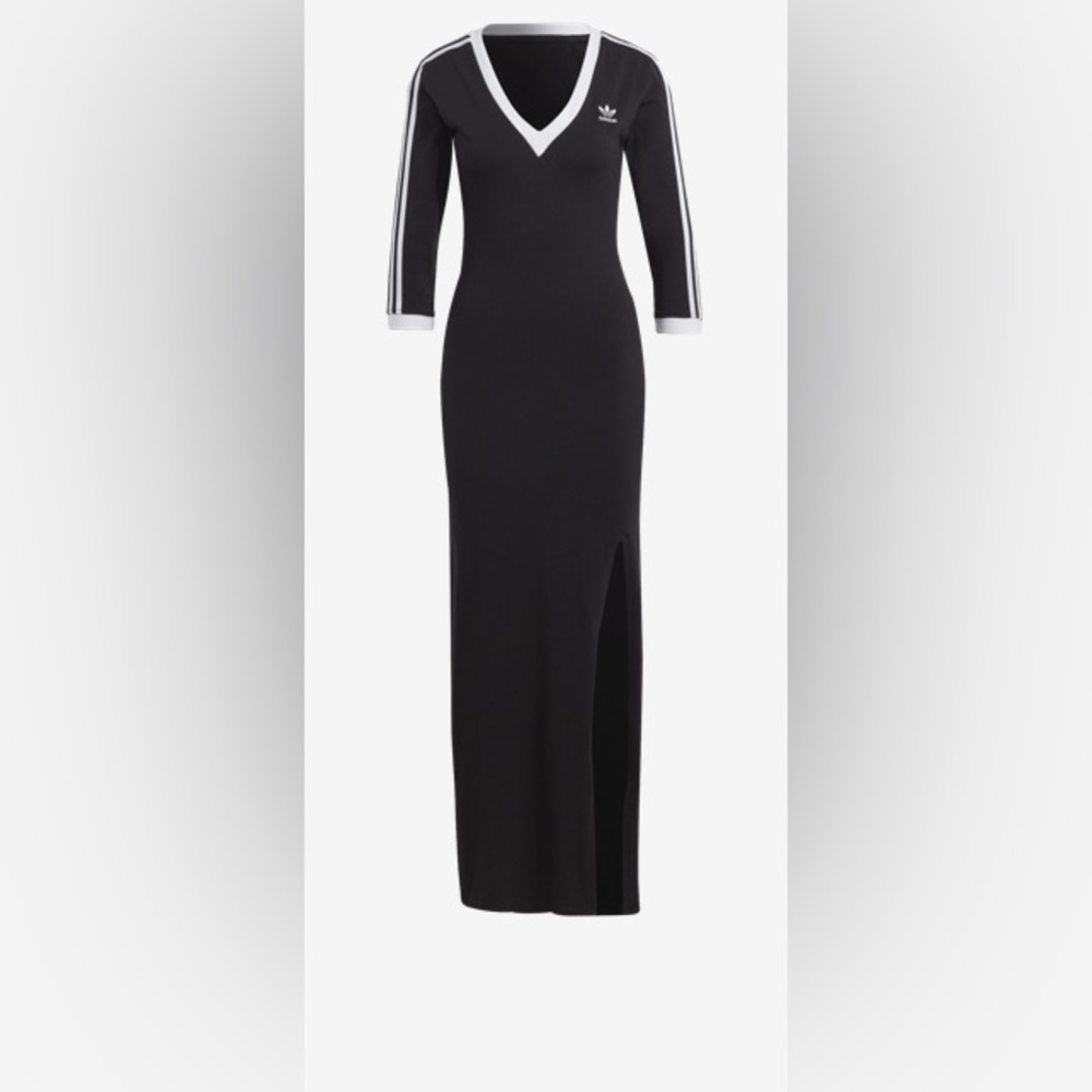 Adidas sport maxi dress. Brand new black small.